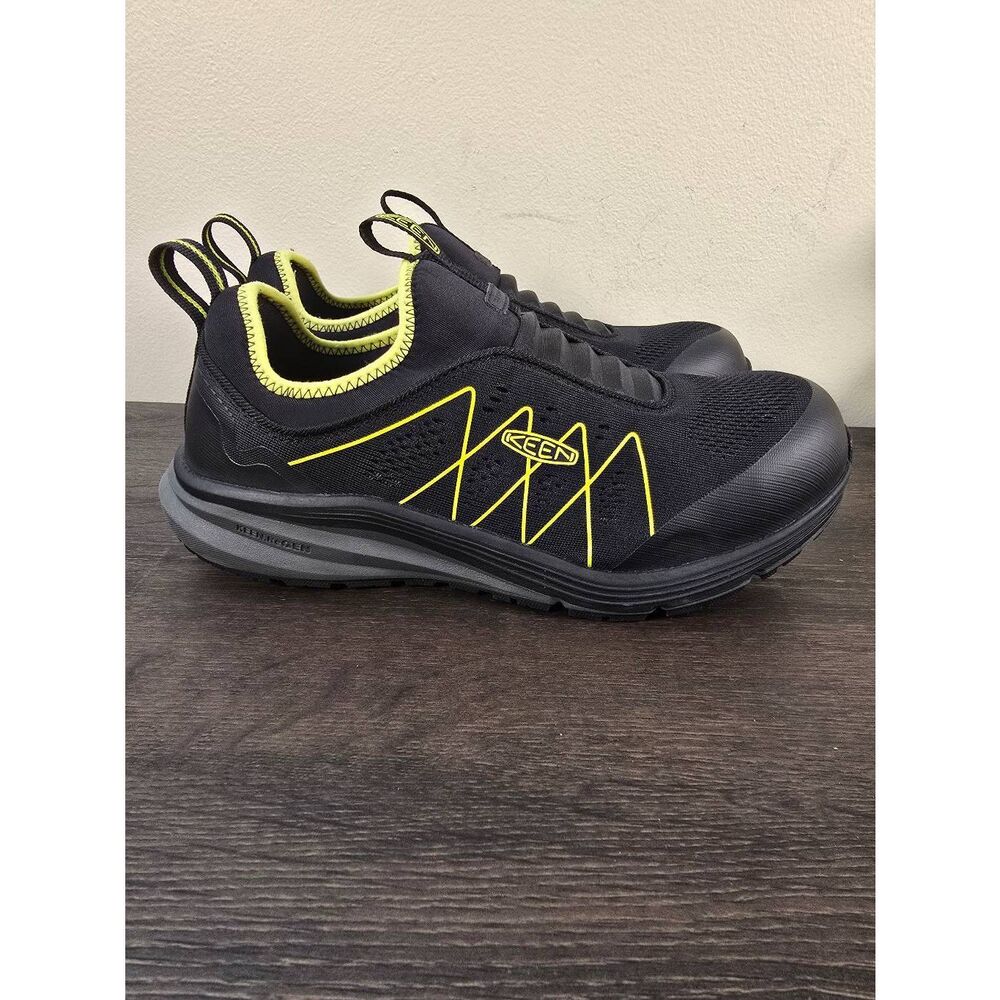 New Keen Vista Energy Shift All Terrain Utility Shoes Black Neon Men's Size 11